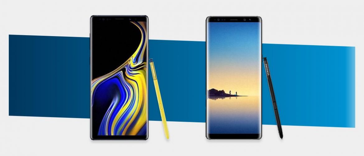 Galaxy Note 9 vs Galaxy Note 8: descobre as diferenças e qual deves comprar