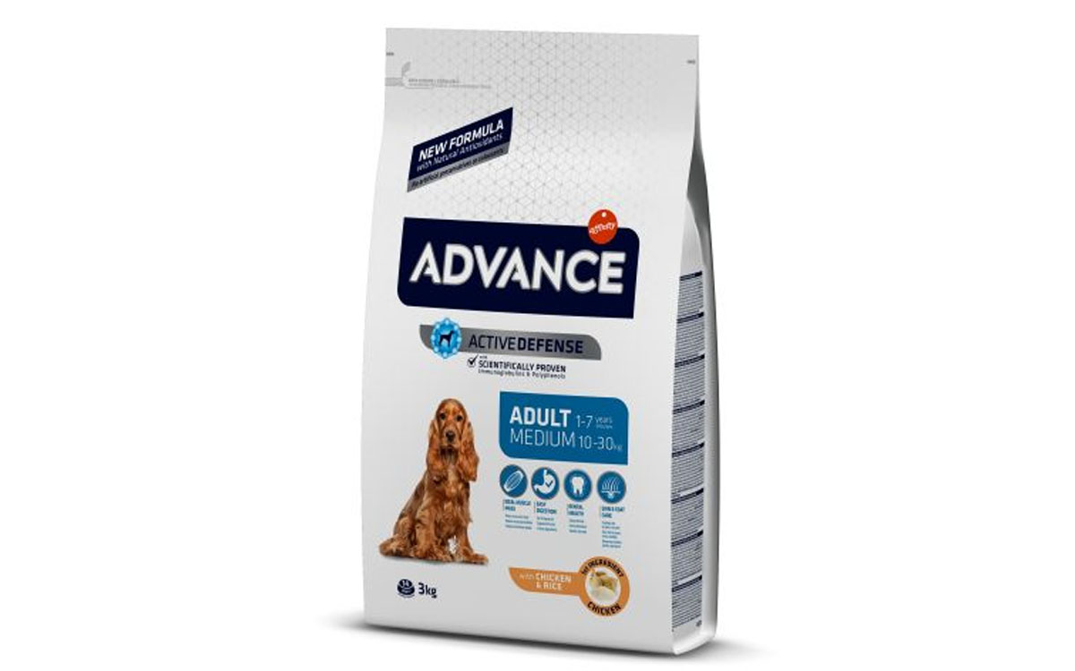 Ração Seca Advance Medium Adult Chicken & Rice 14Kg