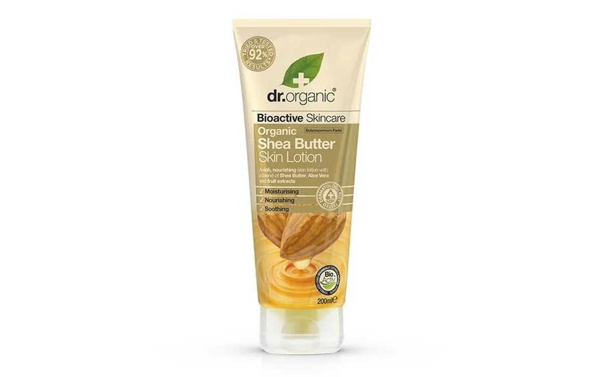 Dr. Organic Loção Corporal com Manteiga de Karité