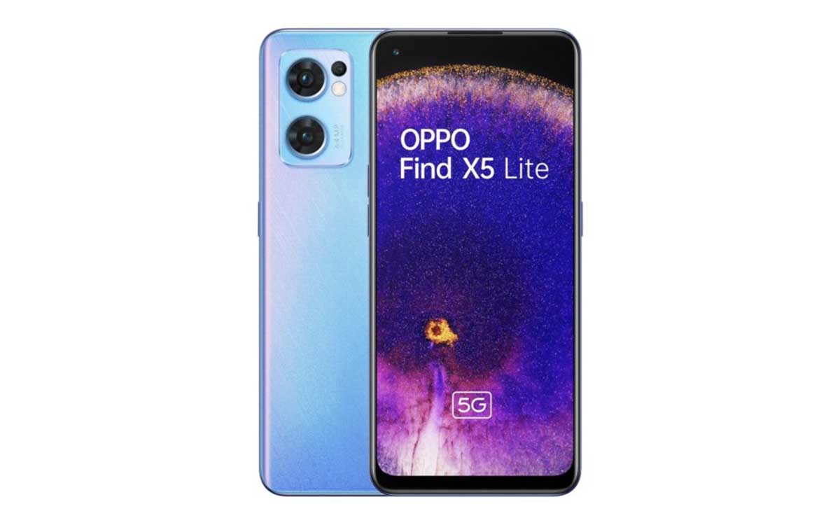 Oppo Find X5 Lite 5G 6.43'' Dual SIM 8GB/256GB Blue